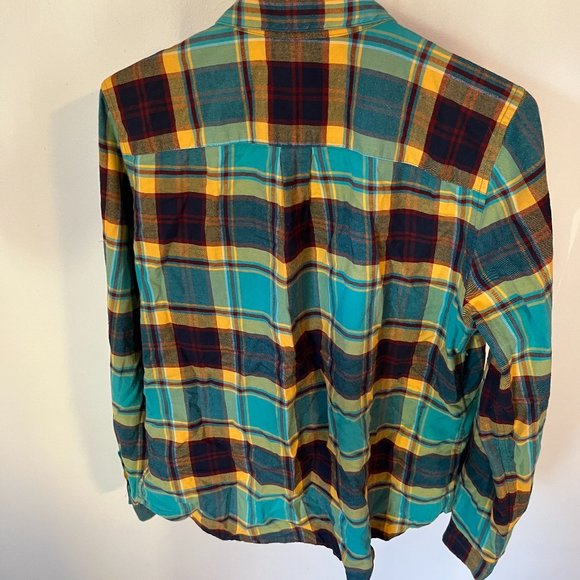 LLBean Women's Medium Signature Lightweight Flannel, Perfect Condition - Picture 2 of 4